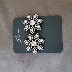NWT J. Crew Crystal Earrings